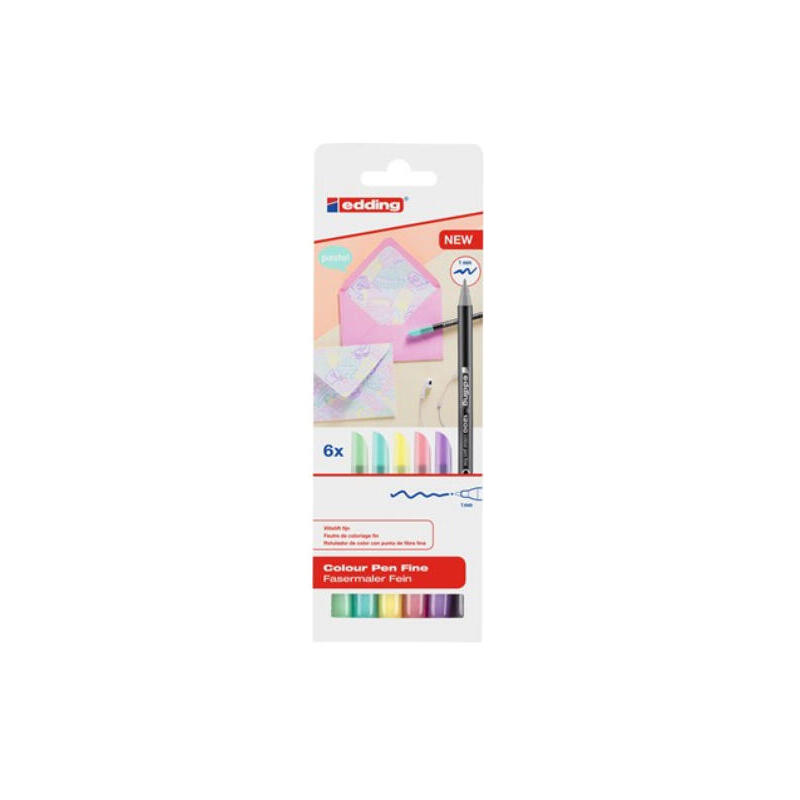 edding-rotulador-punta-de-fibra-1200-colores-pastel-6ud-