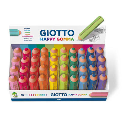 giotto-happy-gomma-goma-de-borrar-lapiz-display-40u-