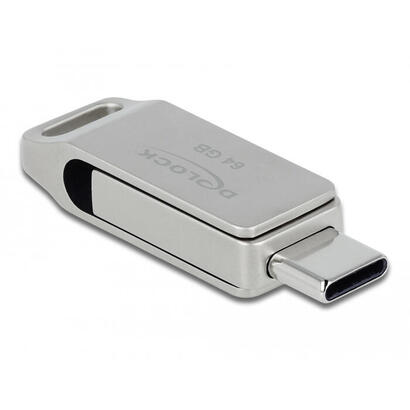 pendrive-delock-usb-32-gen-1-usb-c-tipo-a-de-64-gb-carcasa-de-metal