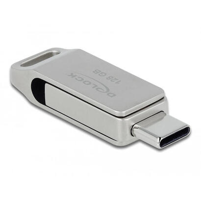 delock-usb-32-gen-1-usb-c-lapiz-de-memoria-tipo-a-de-128-gb-carcasa-de-metal