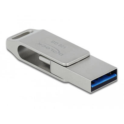 delock-usb-32-gen-1-usb-c-lapiz-de-memoria-tipo-a-de-128-gb-carcasa-de-metal