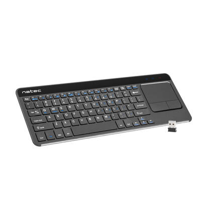 natec-turbot-teclado-ingles-touch-pad-inalambrico-smart-tv-24-ghz