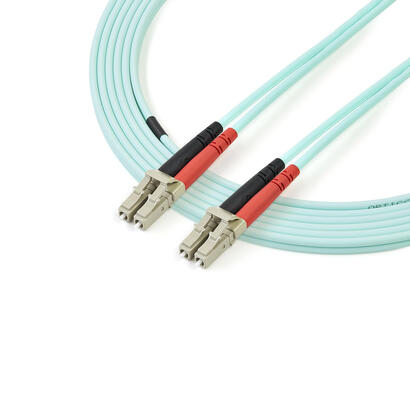 startechcom-aqua-om4-duplex-multimode-fiber-3m-9-ft-100-gb-50125-om4-fiber-lc-to-lc-fiber-patch-cable-450fblclc3-cable-de-red-lc