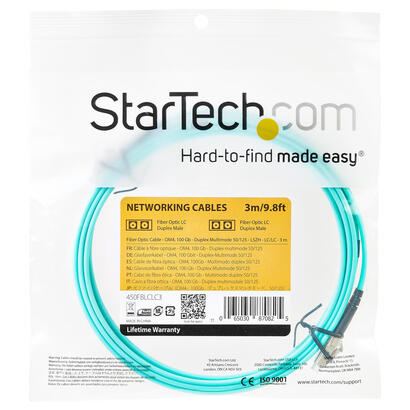 startechcom-aqua-om4-duplex-multimode-fiber-3m-9-ft-100-gb-50125-om4-fiber-lc-to-lc-fiber-patch-cable-450fblclc3-cable-de-red-lc