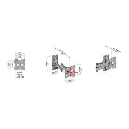 soporte-de-pared-giratorio-inclinable-meliconi-edr100-para-tv-de-14-25-hasta-17kg