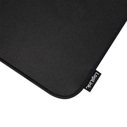 logilink-alfombrilla-para-raton-bordes-cosidos-320x270mm-negro-talla-l