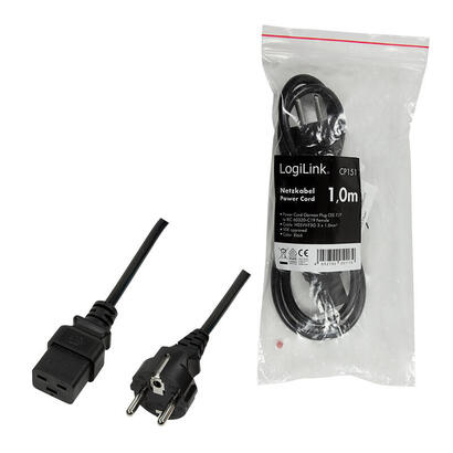 logilink-cable-de-alimentacion-cee-77-iec-c19-black-100m