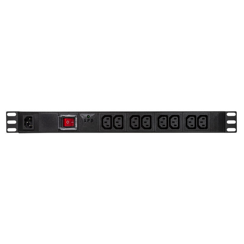 logilink-pdu8a02-unidad-de-distribucion-de-energia-pdu-1u-negro-8-salidas-ac