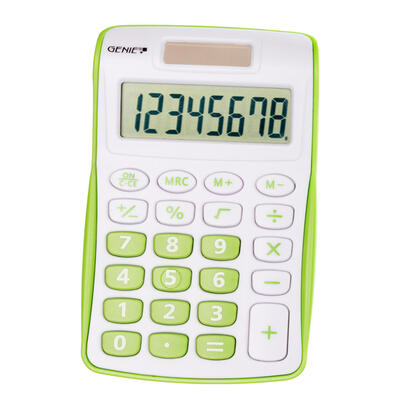 calculadora-de-bolsillo-genie-120-g-8-digitos-verde