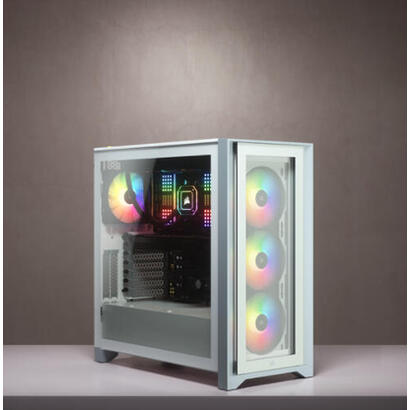 caja-pc-corsair-icue-4000x-rgb-tempered-glass-blanca-cc-9011205-ww-corsair-icue-4000x-rgb-midi-tower-pc-de-plastico-acero-vidrio