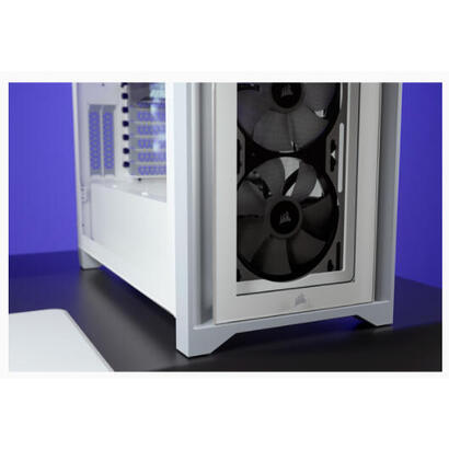 caja-pc-corsair-icue-4000x-rgb-tempered-glass-blanca-cc-9011205-ww-corsair-icue-4000x-rgb-midi-tower-pc-de-plastico-acero-vidrio