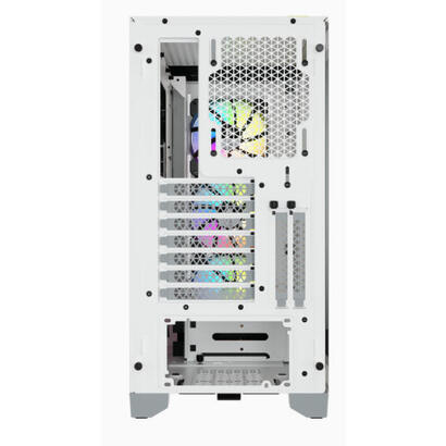 caja-pc-corsair-icue-4000x-rgb-tempered-glass-blanca-cc-9011205-ww-corsair-icue-4000x-rgb-midi-tower-pc-de-plastico-acero-vidrio