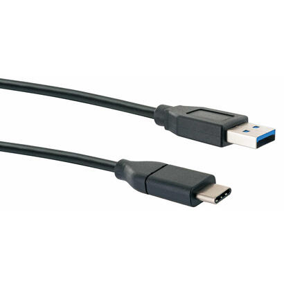 cable-usb-31-schwaiger-enchufe-usb-31-1-m-negro