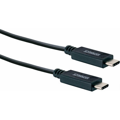 schwaiger-cable-usb-31-tipo-c-tipo-c-1m-negro