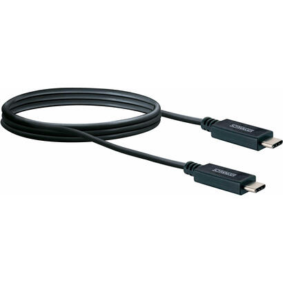 schwaiger-cable-usb-31-tipo-c-tipo-c-1m-negro