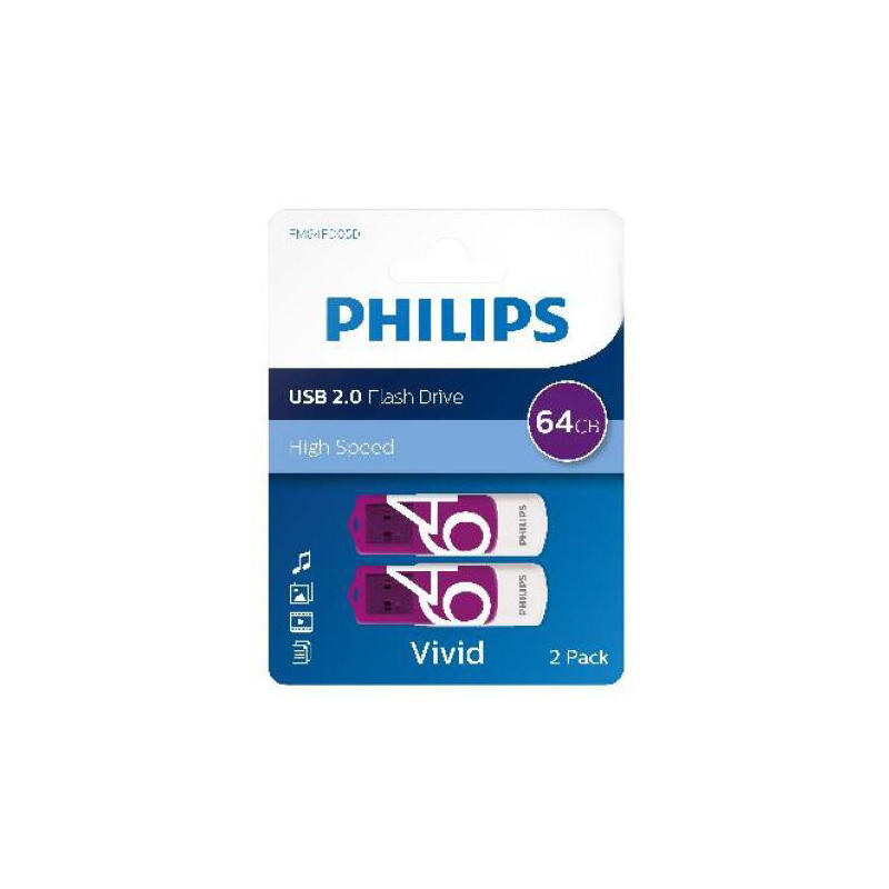philips-usb-20-64gb-vivid-edition-purple-2-pack