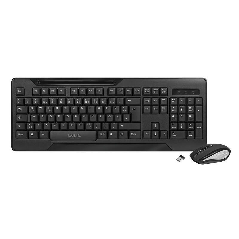 logilink-aleman-teclado-y-raton-inalambrico-wl-black-de-1000dpi-combo