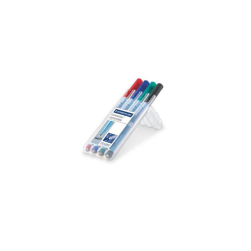 staedtler-rotuladores-lumocolor-correct-m-4st