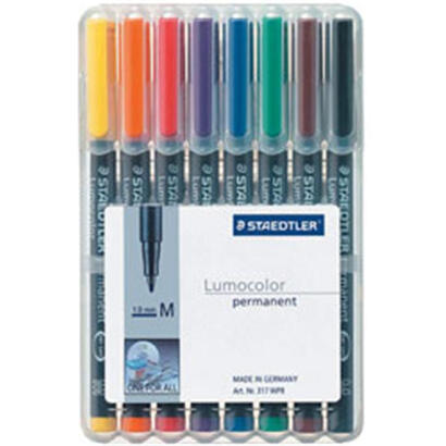 staedtler-lumocolor-rotuladores-permanentes-8-piezas