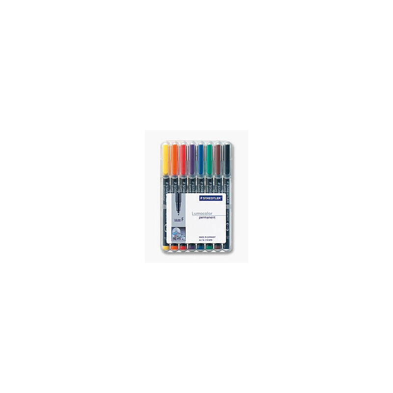 staedtler-lumocolor-rotuladores-permanentes-8-piezas staedtler-lumocolor-rotuladores-permanentes-8-piezas
