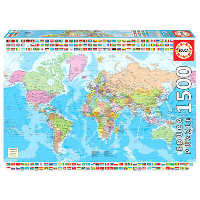 puzzle-mapamundi-politico-1500pz