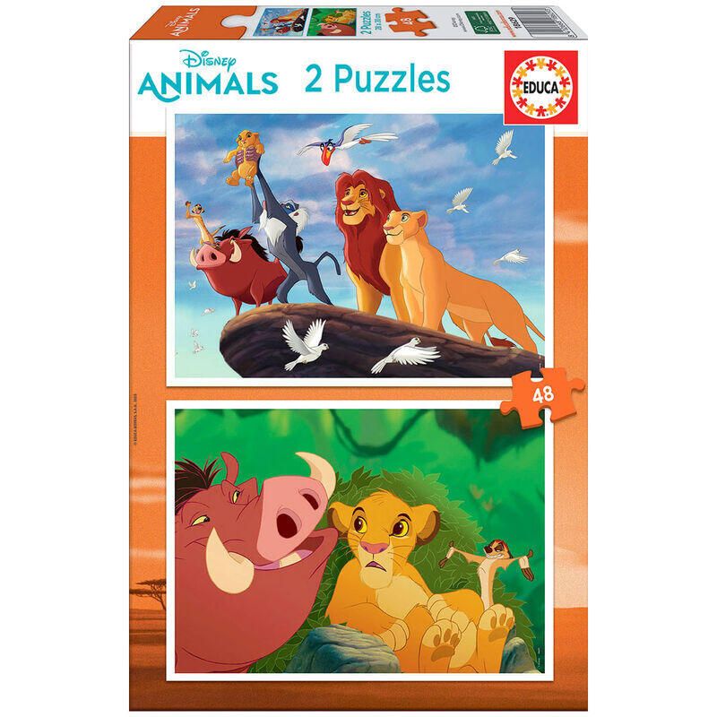 puzzle-el-rey-leon-disney-2x48pz