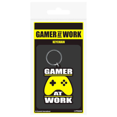 llavero-rubber-gamer-at-work-gaming