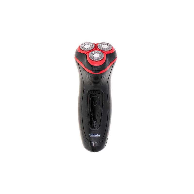 mesko-ms-2926-afeitadora-para-hombres-afeitadora-rotativa-recortadora-negro-rojo