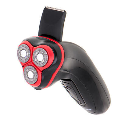 mesko-ms-2926-afeitadora-para-hombres-afeitadora-rotativa-recortadora-negro-rojo