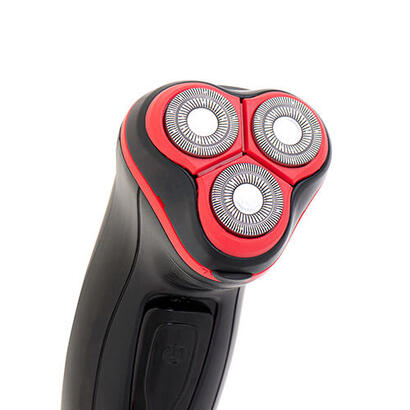 mesko-ms-2926-afeitadora-para-hombres-afeitadora-rotativa-recortadora-negro-rojo