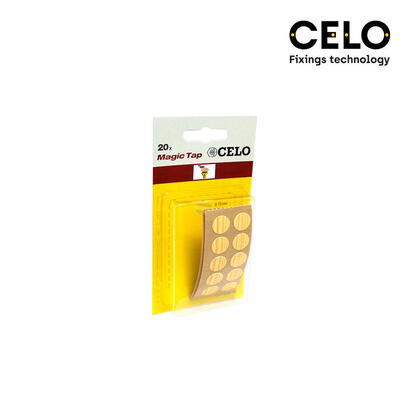 caja-10-blisters-20-unid-tapon-adhesivo-dinref-mtap-o13mm-color-pino-celo