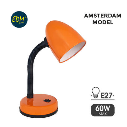 flexo-de-sobremesa-modelo-amsterdam-e27-60w-color-naranja-edm