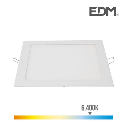 downlight-led-empotrable-cuadrado-20w-luz-fria-6400k-1500lm-blanco-22x22cm-edm