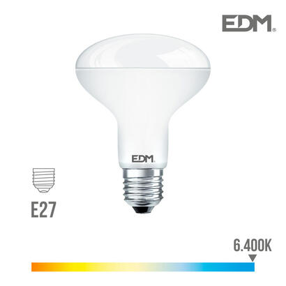 bombilla-reflectora-led-r80-e27-10w-810lm-6400k-luz-fria-o79x11cm-edm