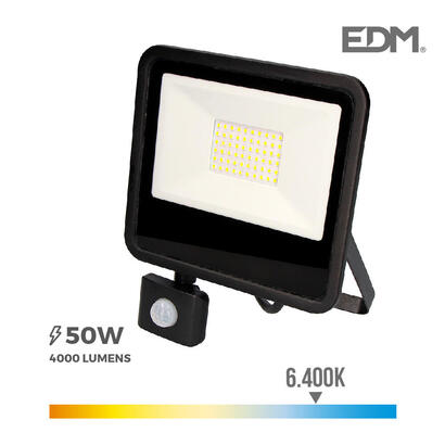 foco-proyector-led-50w-4000lm-6400k-luz-fria-con-sensor-de-presencia-238x45x192cm-edm