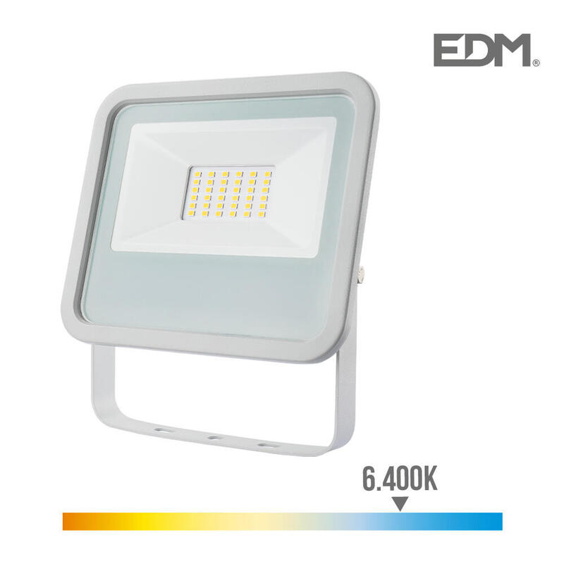foco-proyector-led-30w-2100lm-6400k-luz-fria-158x29x135cm-blanco-edm