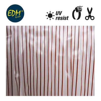 cortina-de-cinta-de-plastico-color-marron-transparente-32-tiras-90x210cm-edm