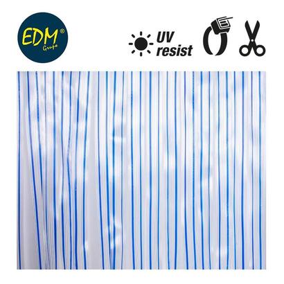 cortina-de-cinta-de-plastico-color-azul-transparente-32-tiras-90x210cm-edm