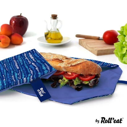 boc-n-roll-porta-bocadillos-reutilizable-essential-blue-marine-11x15cm