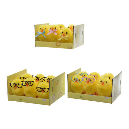 pollitos-chenille-de-pascua-4-cm-colores-modelos-surtidos-6-uds