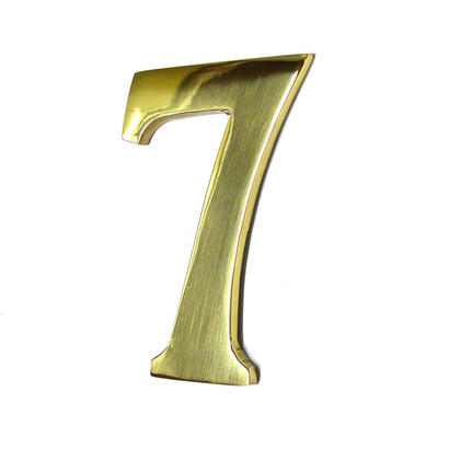 numero-7-laton-pulido-10cm-fijacion-invisible