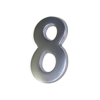 numero-8-niquel-mate-10cm-fijacion-invisible-edm