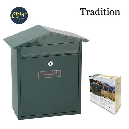 buzon-de-acero-modelo-tradition-verde-edm