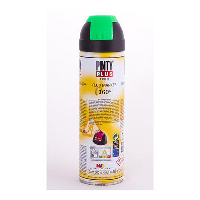 pintura-en-spray-pintyplus-tech-650cc-marcador-360-verde-t136