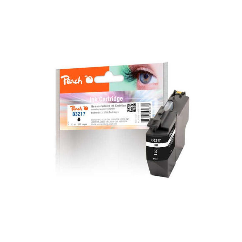 tinta-melocoton-negra-pi500-219compatible-con-brother-lc-3217bk