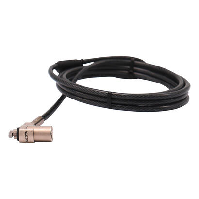 dicota-d31831-cable-antirrobo-negro-plata-2-m