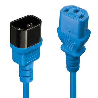 cable-de-extension-de-red-lindy-iec320-c14-iec320-c13-05-m-azul