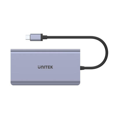 unitek-d1056a-hub-usb-c-2x-usb-31-hdmi-dp-rj45-sd-reader