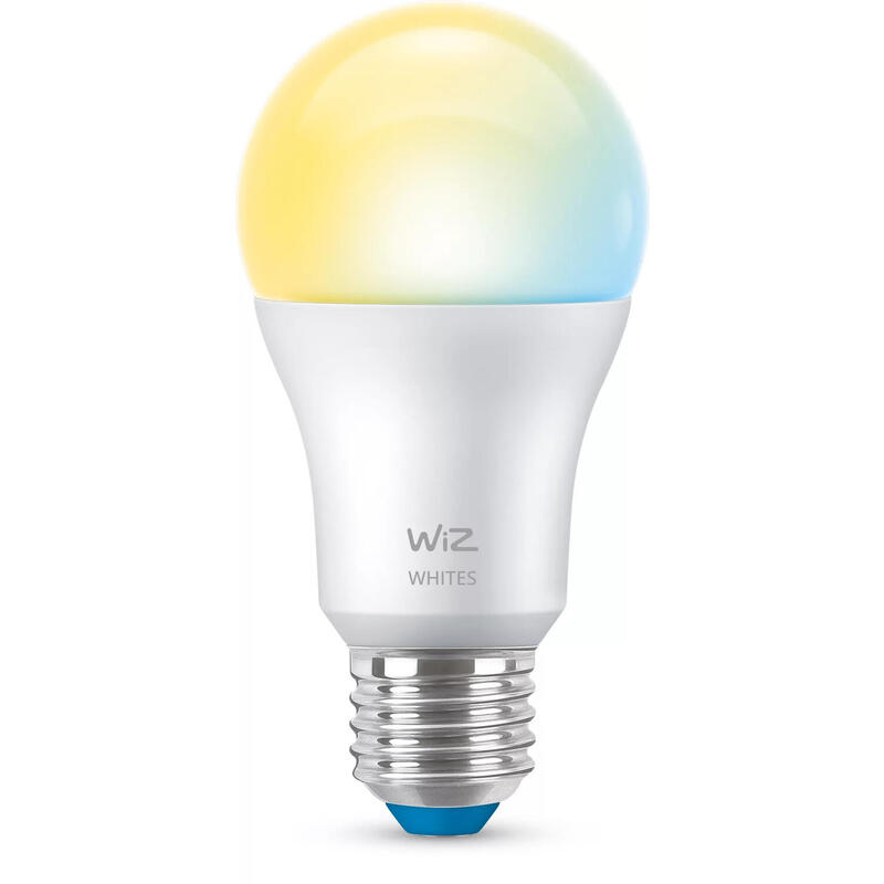 wiz-whites-bombilla-led-forma-a60-e27-8-w-equivalente-60-w-clase-a-luz-blanca-caliente-a-fria-2700-6500-k