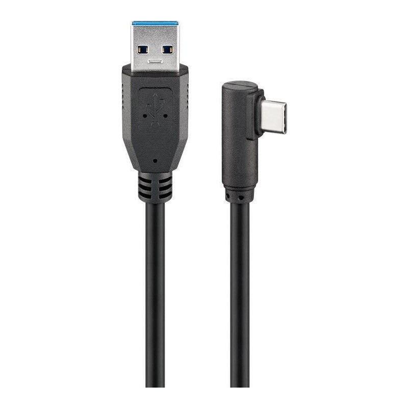 goobay-cable-usb-a-30-usb-c-en-angulo-de-90-050m-negro